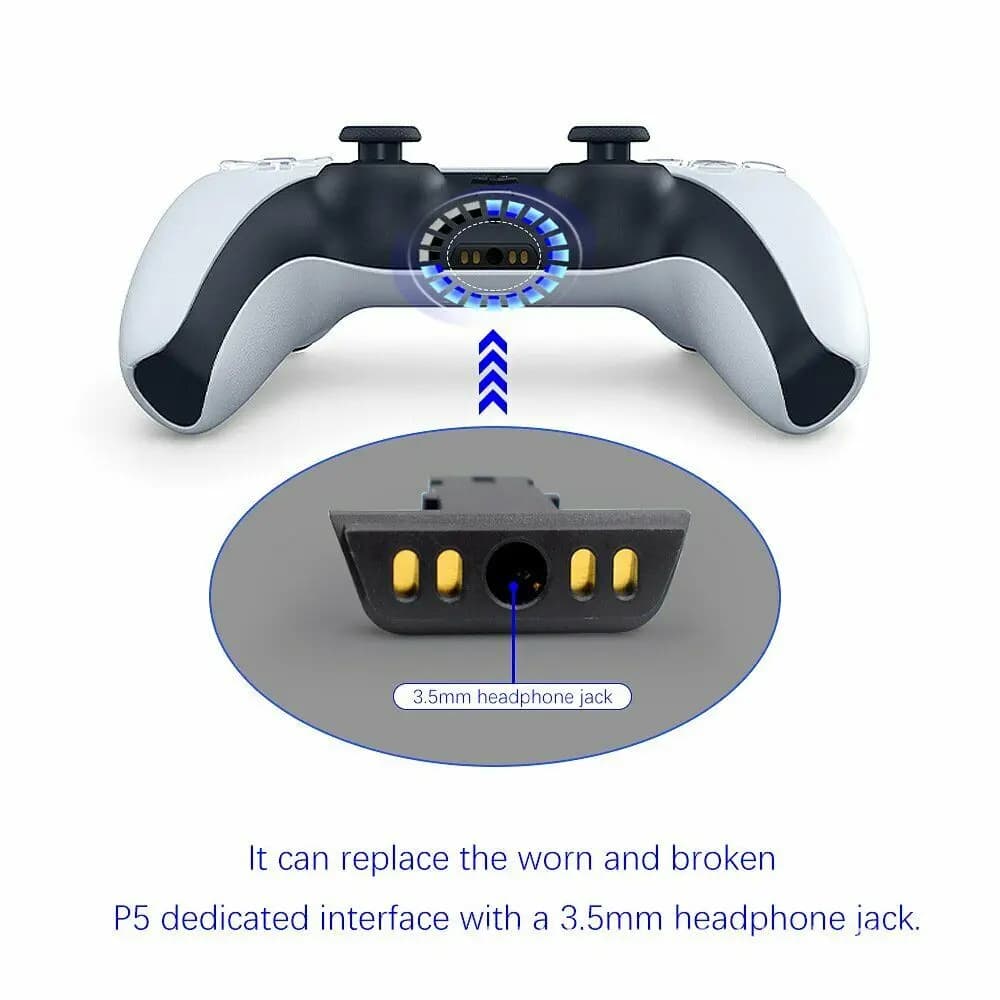 Prise de charge de volume pour manette de jeu PS5, prise de téléphone de sauna, poignée de contrôleu