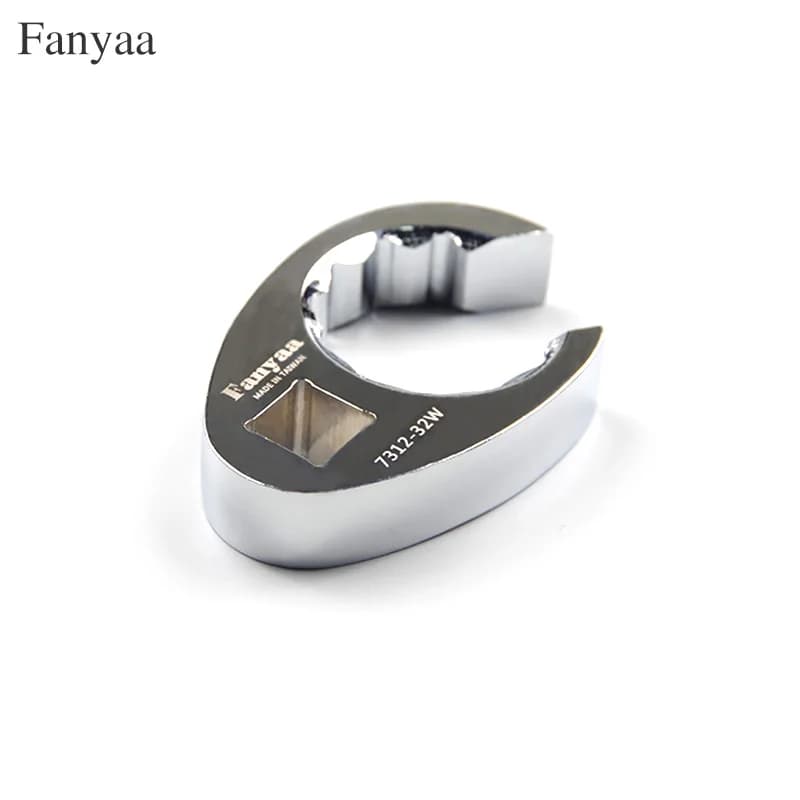 Fanyaa – outil de serrage à écrou évasé, tête de clé à tube à extrémité ouverte prune 1/2 pouces 20-
