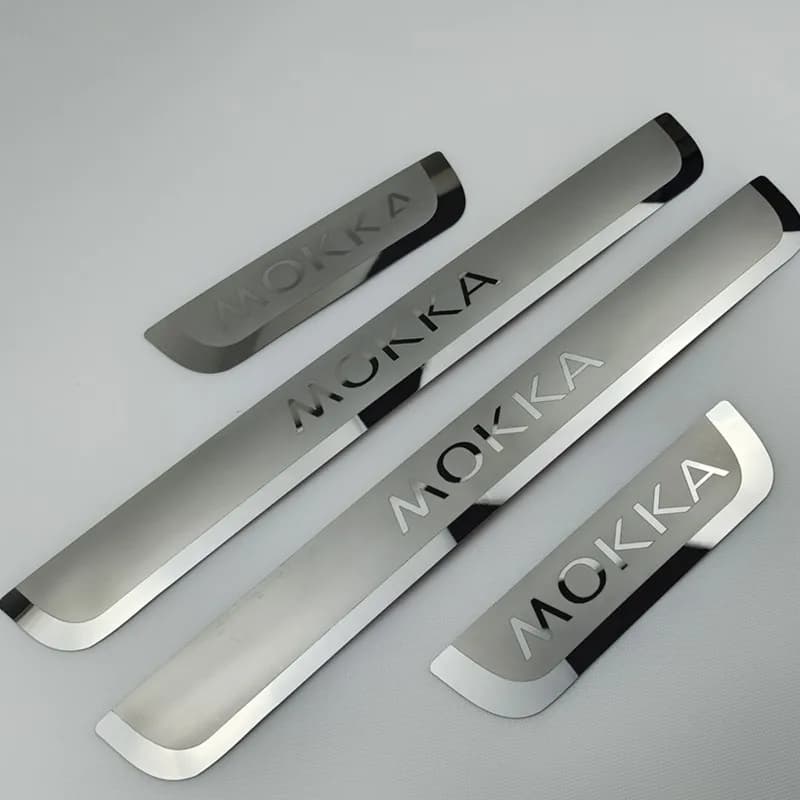 Plaque de seuil de porte pour Opel Mokka SachMokka X 2012-2020, protection de seuil, autocollant de 