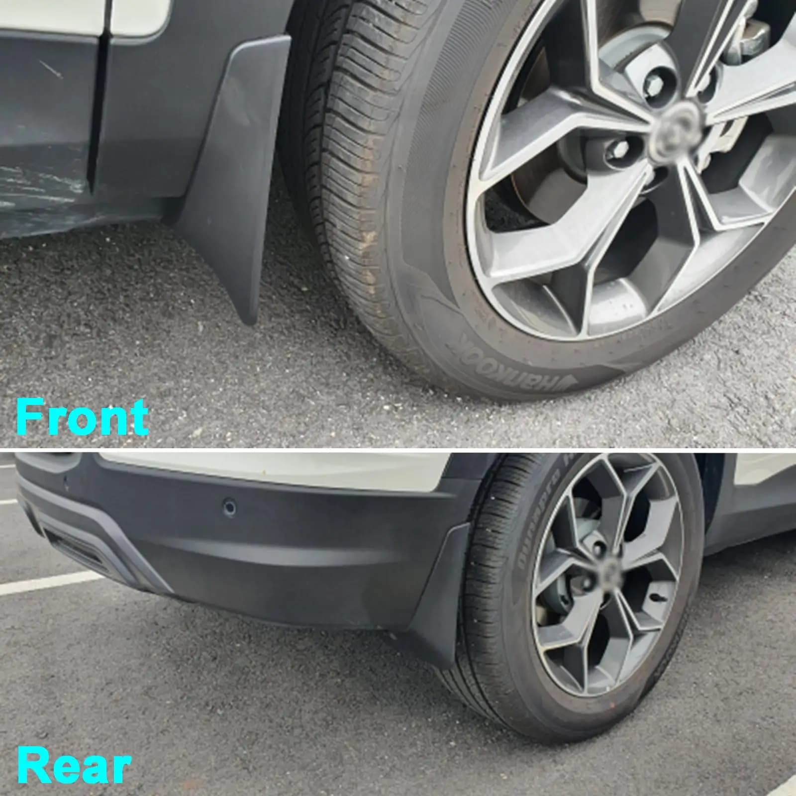 4x garde-boue de voiture pour SsangYong Ssang Yong Korando C300 2019 2020 2021 garde-boue avant arri