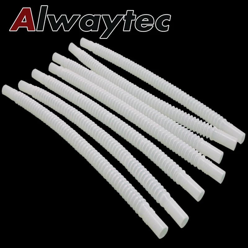 Spécial pour pompe à carburant ID8, Tube en Nylon ondulé noir ou blanc, tuyau Flexible Compatible au