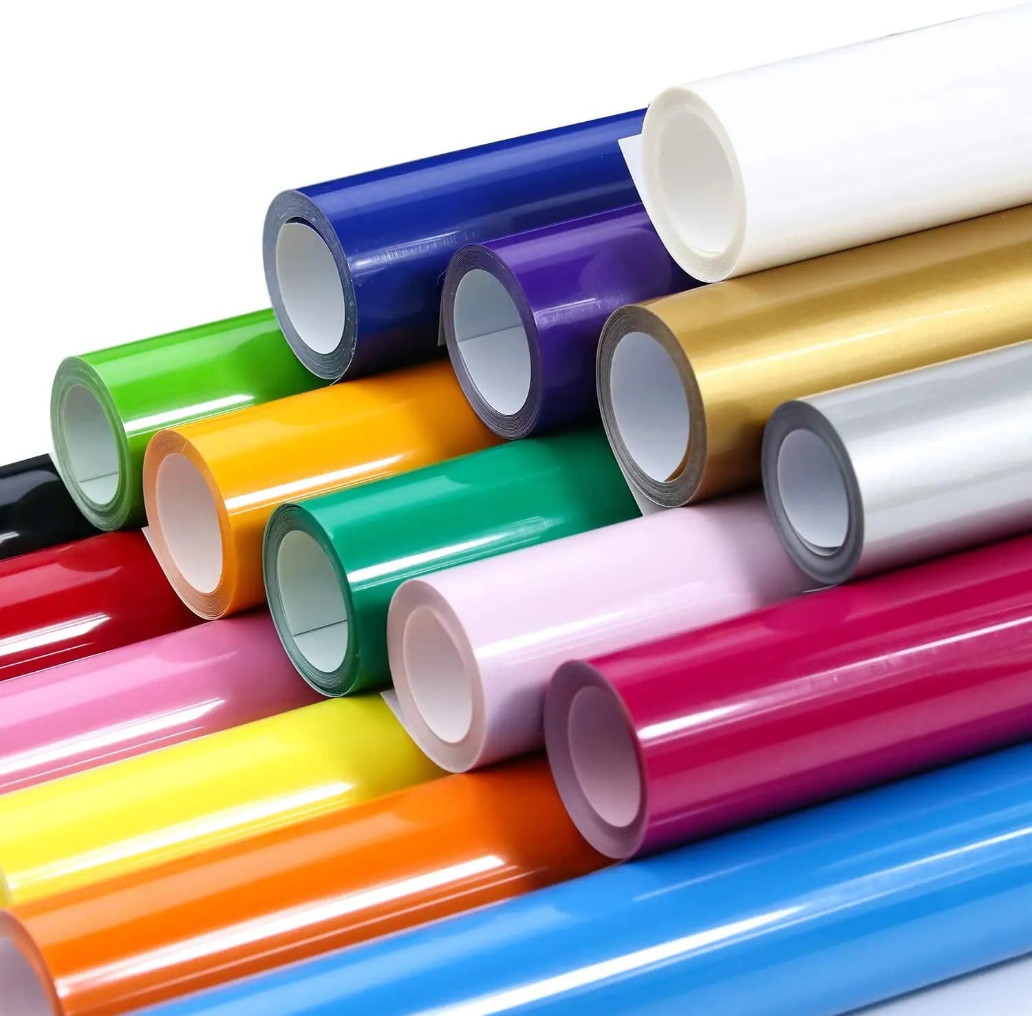 1 rouleau 12 "x 40"/30.5x50/100/150 cm extensible mat PU transfert de chaleur film vinyle coupe pres