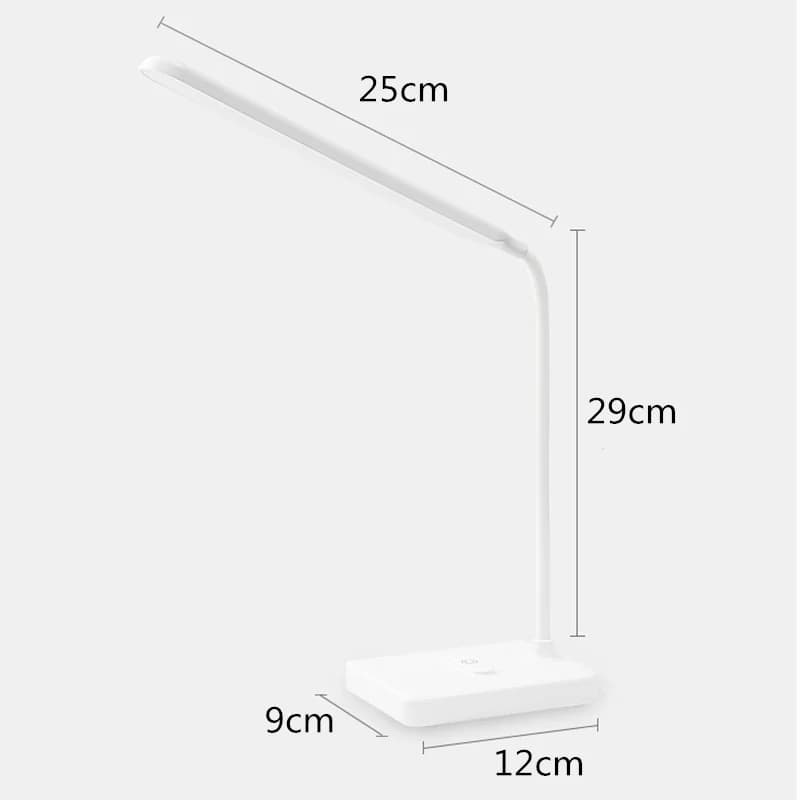 LED tactile gradation lampe de bureau USB charge lecture protection des yeux table lumière apprentis
