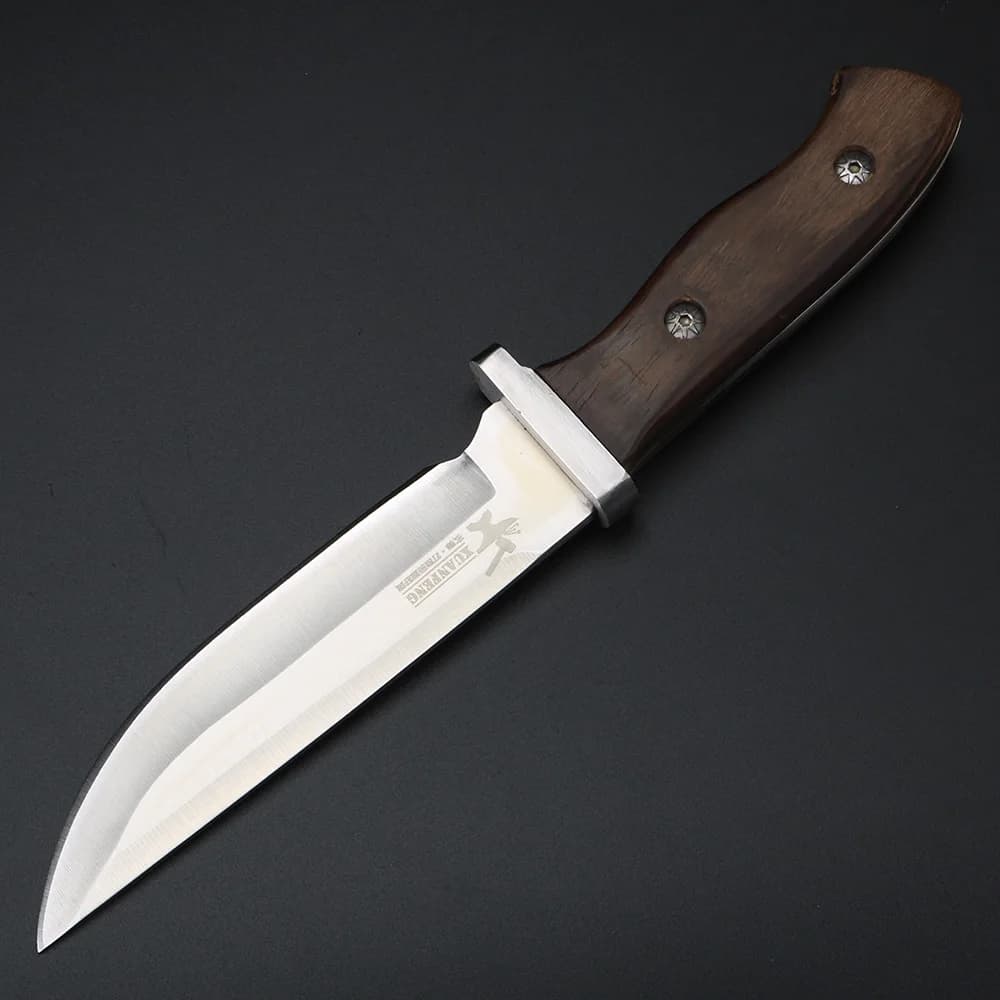 XUAN FENG-Couteau de Survie pour l'Extérieur, Haute Dureté, Fait à la Main, pour la html, Droit, Lam