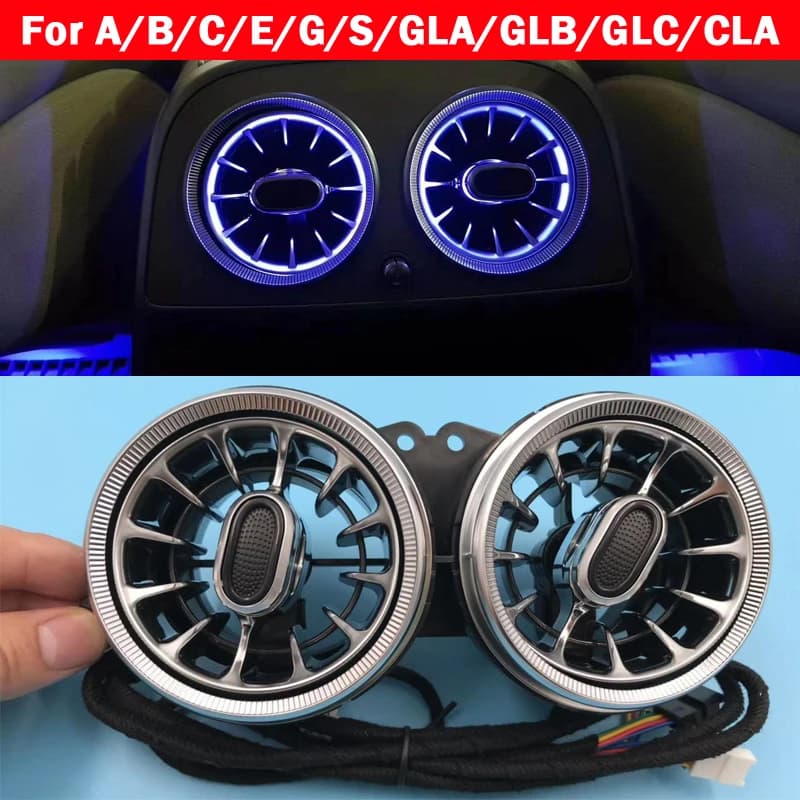 Pour A/C/E/G/S/GLA/GLB/GLC/CLA/CLS W205 W213 W222 W177 W118 W464 X247 X253 H247 W257 Lampe LED d'amb