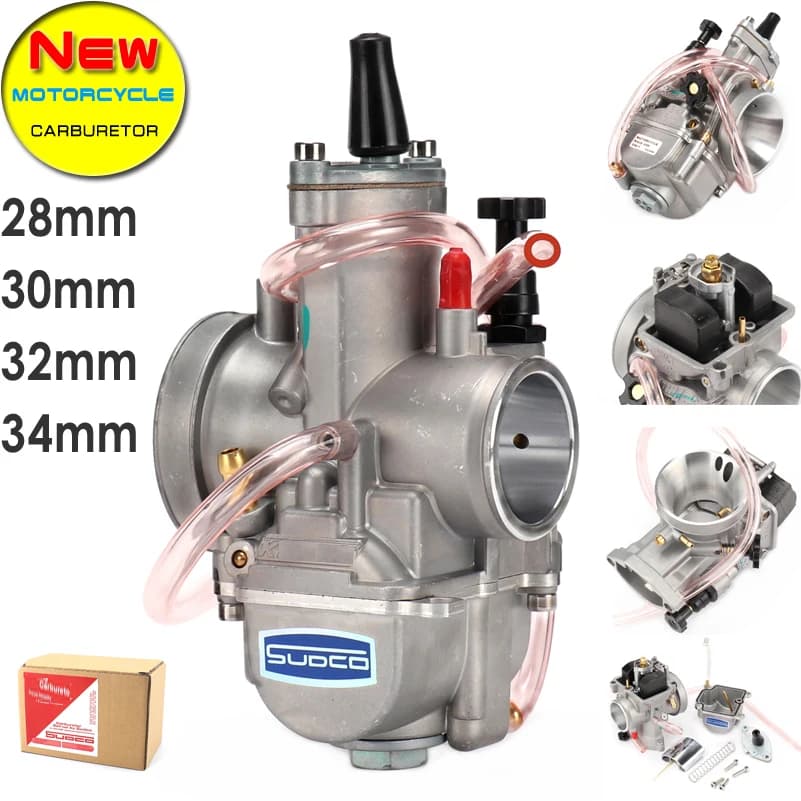 Carburateur universel PWK 24 26 28 30 32 34mm pour Keihin Carb 2T 4T moto ATV Quad Go Kart Dirt Bike