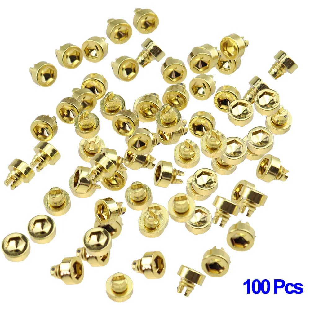 Rivets de roue de voiture en plastique, 100/7.5mm, écrous de pneu, clous, boulons, Rivets pour décor