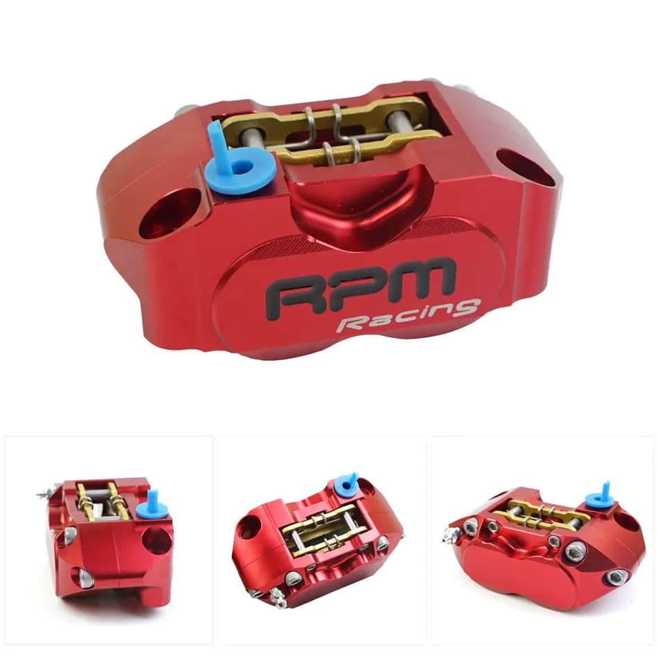 Étrier de frein de moto RPM 4 pistons pour Yamaha Aerox Nitro RSZ JOG BWS Zuma Dirt Bike GROM 200mm 