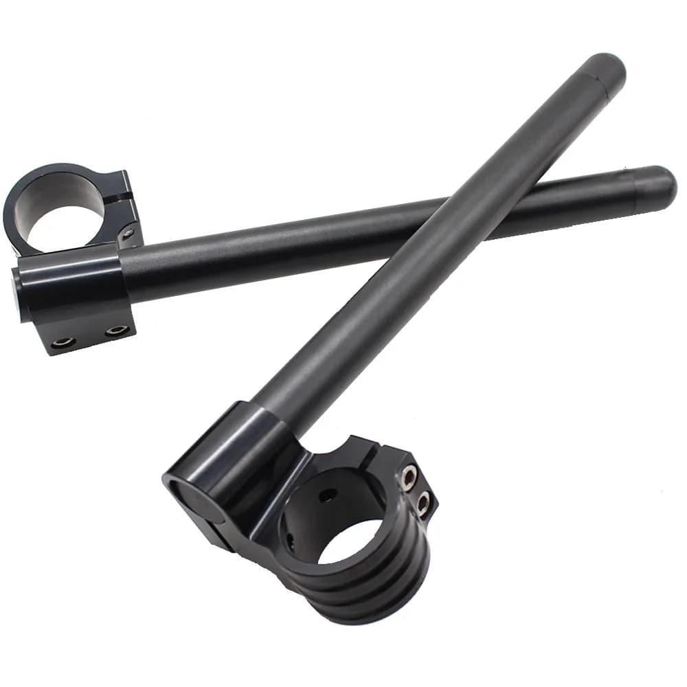 Clip de levage surélevé CNC noir argent sur 37 41 43 45 47 48 50 51 52 53 MM, pince de guidon de mot