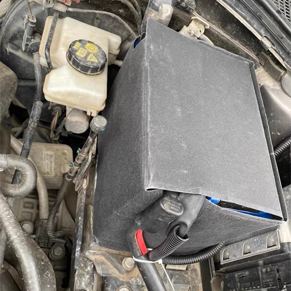 5Q 0915411 Support de plateau de boîte de batterie D, étui de protection adapté pour VW Golf Passat 