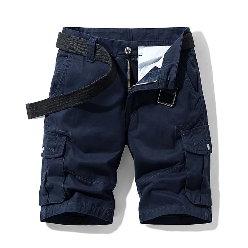 Short Cargo militaire Baggy multi-poches pour hommes, en coton kaki, tactique, pantalon court 30-38,