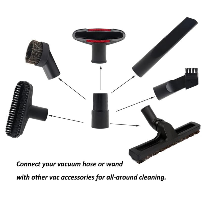Tête de brosse d'aspiration à buse universelle pour pièces d'aspirateur 32mm et 35mm, brosse pour ta