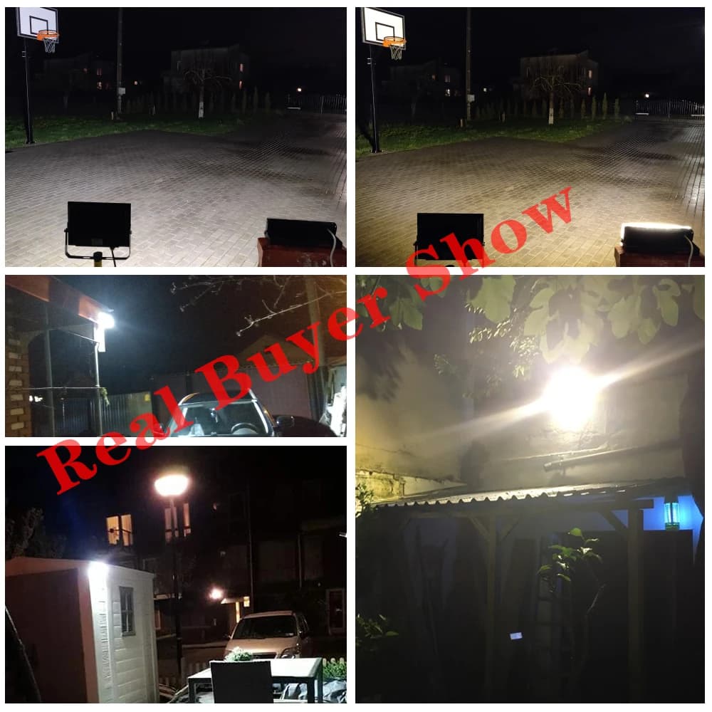 Projecteur LED pour maison extérieure 50W 100W 150W AC 220V Foco LED plafonnier extérieur Dowm éclai