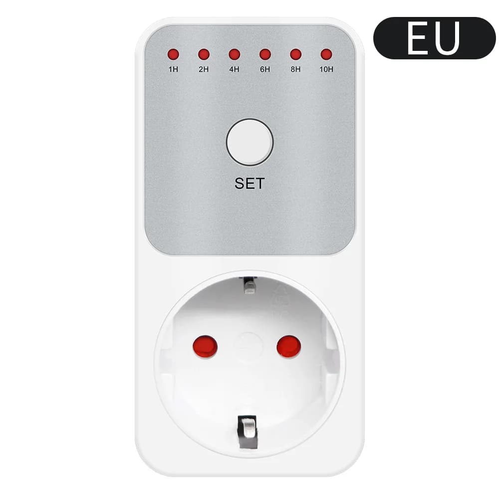 Minuterie numérique électronique programmable, prise de réglage du compte à rebours, minuterie de cu
