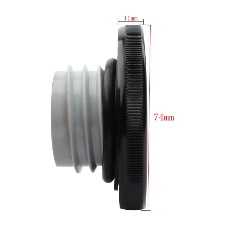 Bouchon de réservoir de carburant pour moto, couvercle d'huile ventilé pour Triumph Bonneville Scram