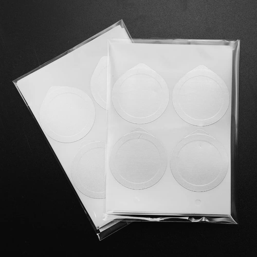 Autocollant de remplissage de capsules de café, en acier inoxydable, auto-adhésif, couvercle de bras
