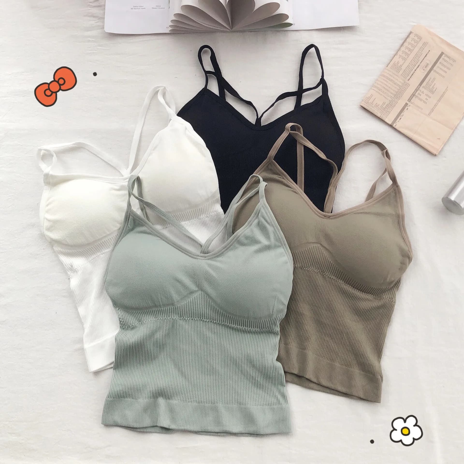 Sous-vêtements en coton pour femmes, soutien-gorge push-up, sexy, à bretelles, à la mode, solide, li