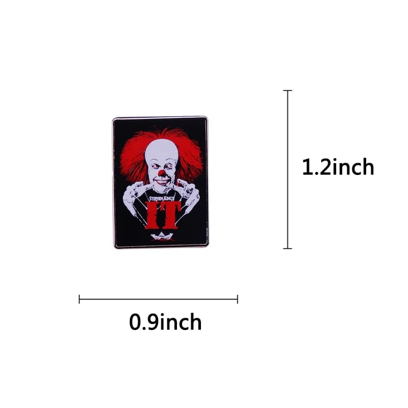 Broche à broche imprimée de eden king's IT