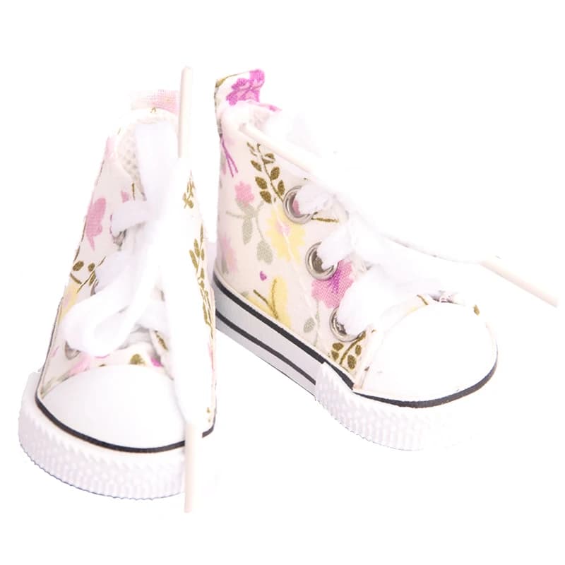 Chaussures en toile pour poupée EXO Nancy, 5cm, faites à la main, 12 couleurs, Mini chaussures en to