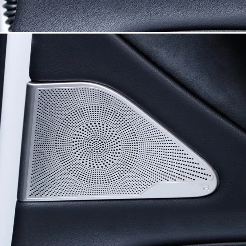 Autocollant de couverture décorative pour haut-parleur de porte, pour Tesla modèle 3 2019 2020 2021,