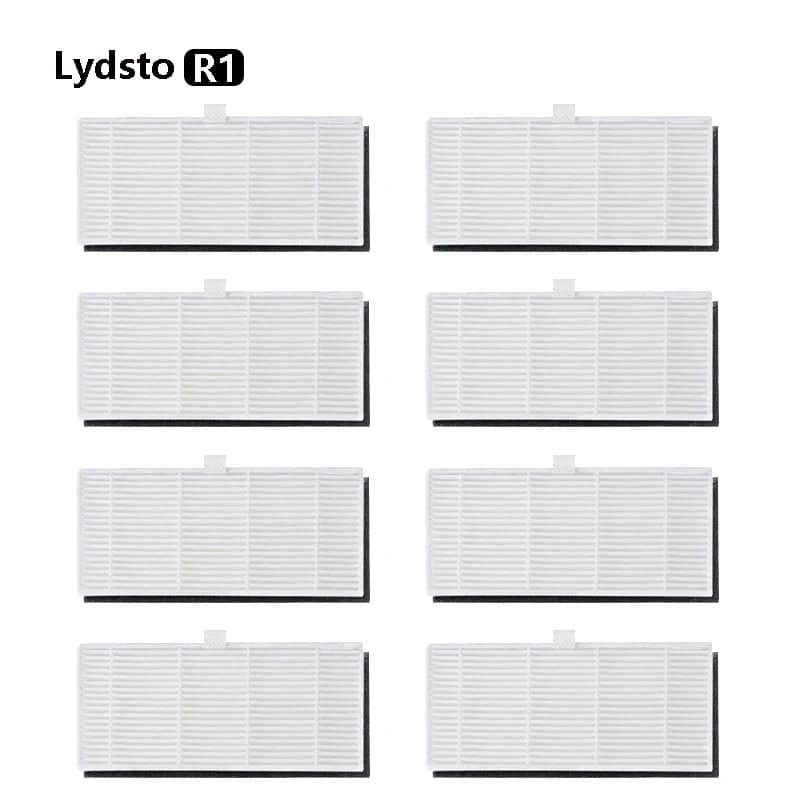 Pièces de rechange pour aspirateur Robot Lydsto R1, brosse latérale/principal, filtres HEPA, sac à p