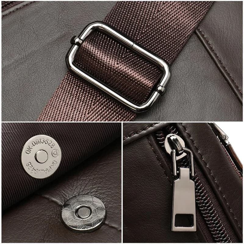 Hest ag ew en cuir véritable, pour l'extérieur, à porter sur l'épaule