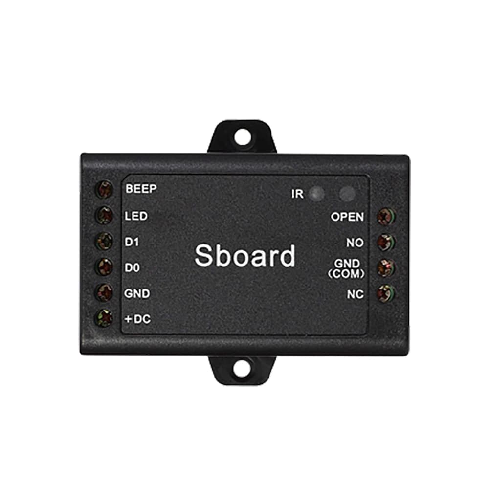 Sboard Mini carte de contrôle d'accès porte unique Wiegand 26 ~ 37 Bits 1000 utilisateurs système d'
