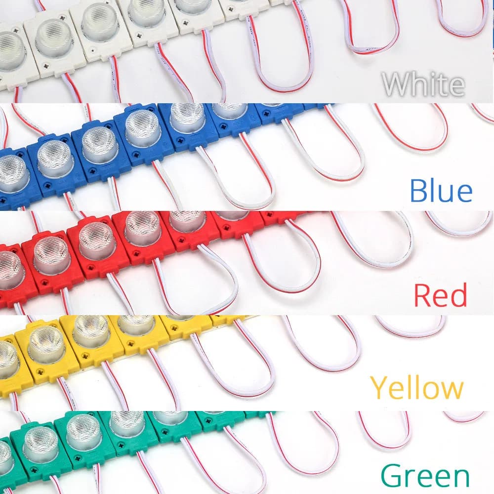 10 pièces Module de bande Led 12v COB lumière publicité conception signe rétro-éclairage boutique ba