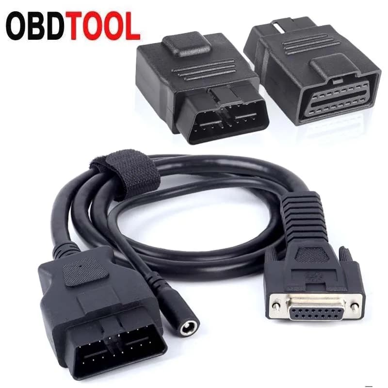 Câble OBD2 16 broches mâle vers DB 15 broches femelle pour Scanner de Diagnostic Efka ligne principa