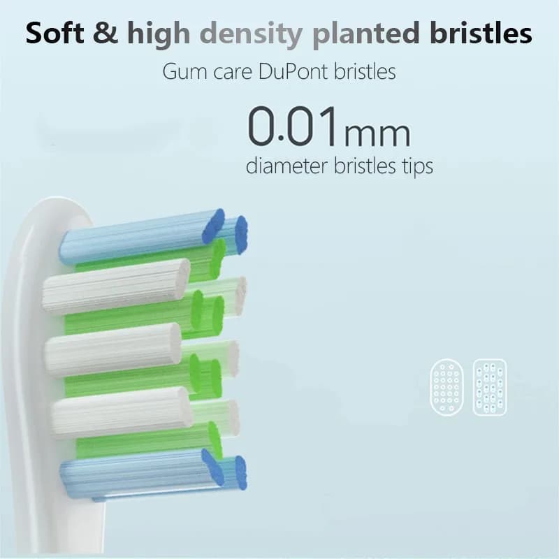 Têtes de brosse à dents électrique remplaçables pour Oclean X/X PRO/ Z1/ F1/One/ Air 2/SE, buses à p