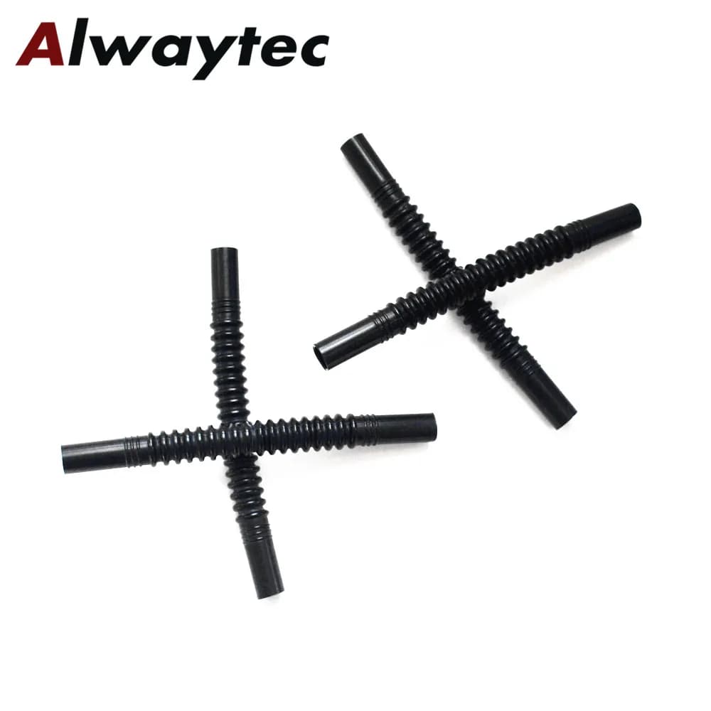 Spécial pour pompe à carburant ID8, Tube en Nylon ondulé noir ou blanc, tuyau Flexible Compatible au