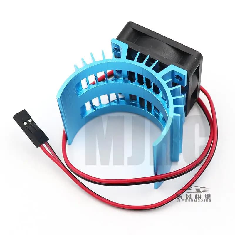 Couvercle de dissipateur thermique pour voiture électrique, pièces RC, moteur sans balais, ventilate
