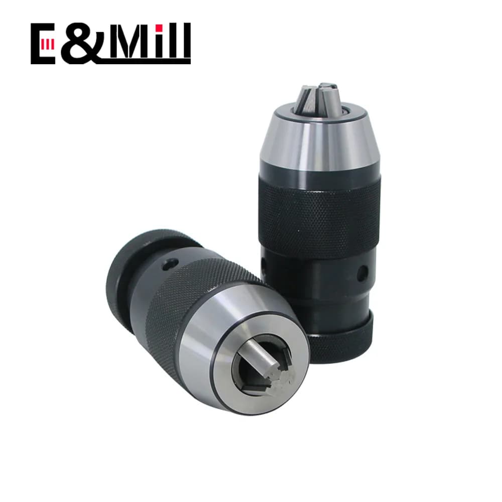 Mandrin de perçage à serrage automatique B10 B12 B16 B18 B22 C6 8 10 12 16 Morse MT1/MT2/3/4, bielle