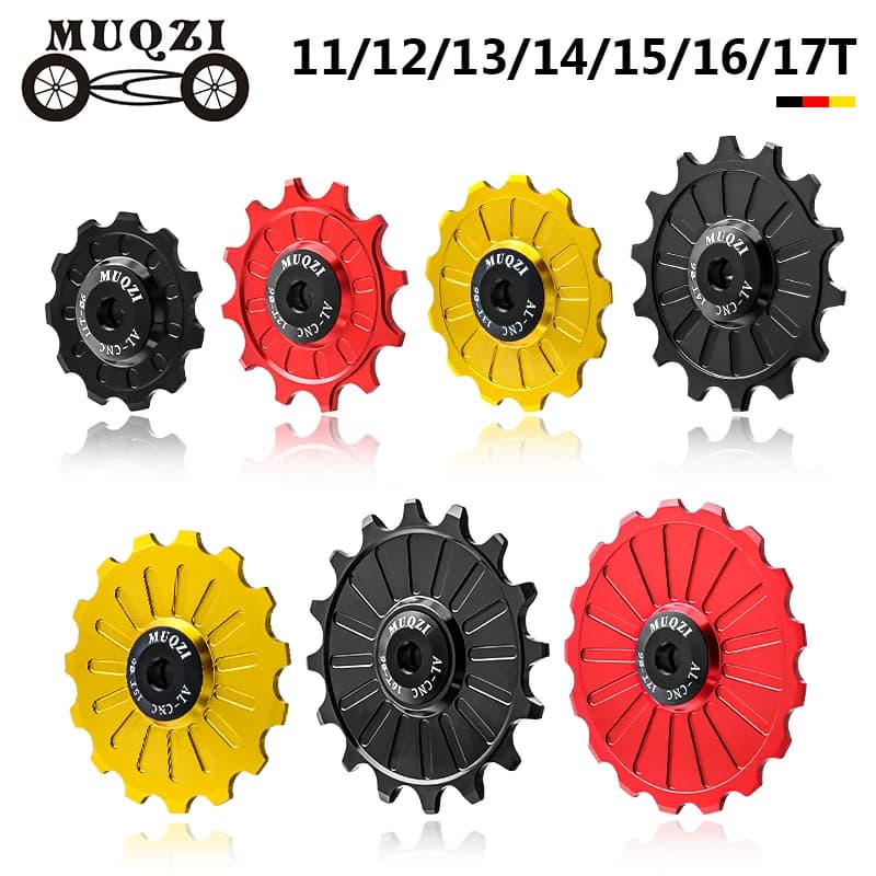 MUQZI roulement en céramique roue Jockey 11T 12T 13T 14T 15T 16T 17T vtt vélo de route dérailleur ar