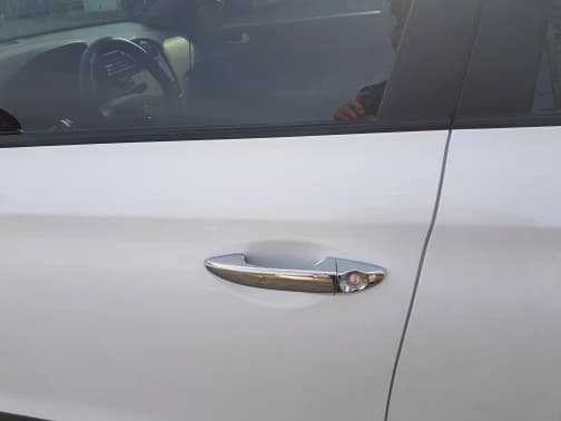 Couvercle chromé de poignée de porte de voiture, garniture de style, superpositions, accessoires pou