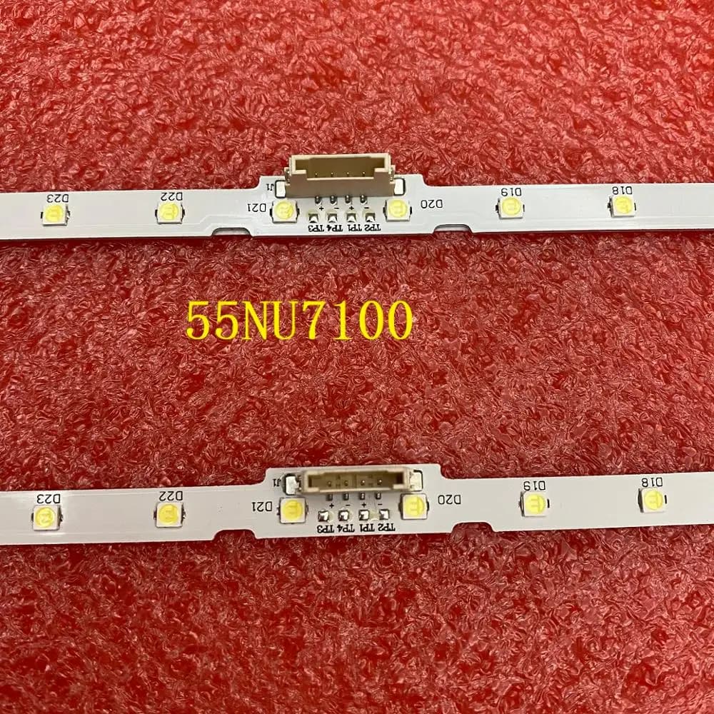 Bande LED pour Samsung UE55NU7025 UE55NU7026 UE55N5500 UE55NU7175 UE55NU7120 UE55NU7179 UE55NU7099 U