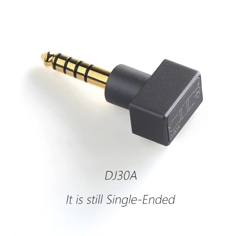 Adaptateur DD ddHiFi DJ30A 3,5 mm femelle vers 4,4 mm mâle s'applique au câble pour écouteurs 3,5 mm