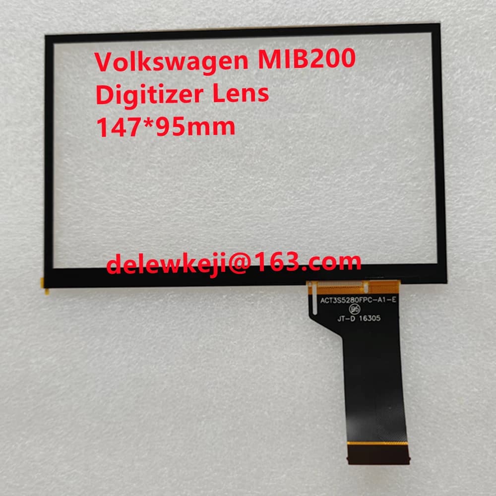 Écran tactile en verre 40 broches, lentille numériseur pour VW Golf Polo Jetta Passat CC Tiguan Cadd