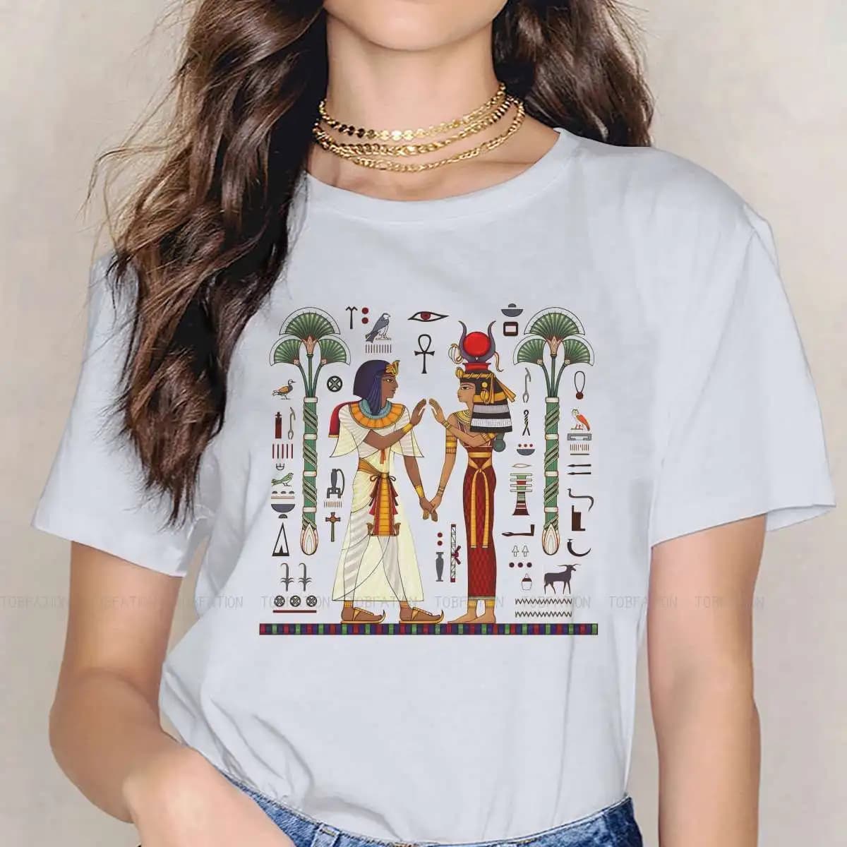 Hiéroglyphe symbolancien Culture chanter Symbo vêtements féminins égyptien ancien egypte T-shirt Got