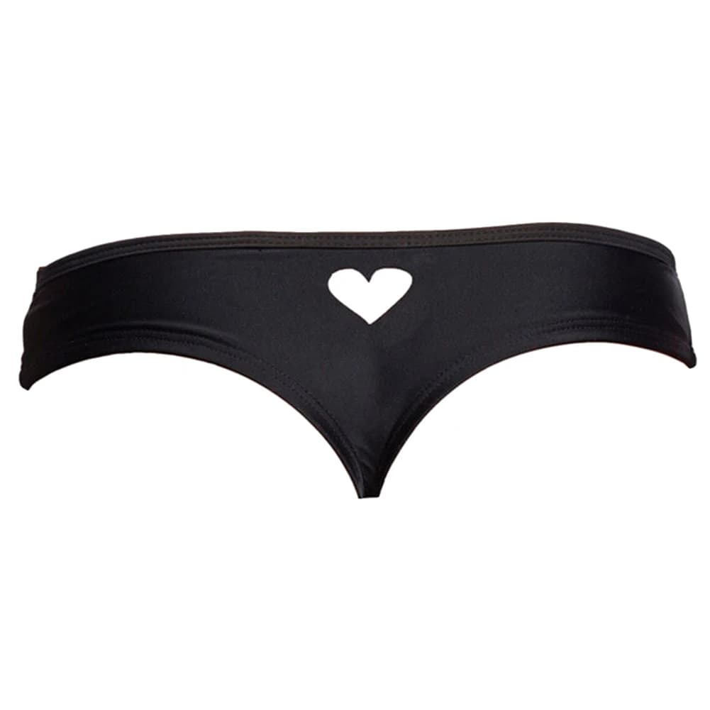Maillot de bain sexy en forme de cœur pour femme, culotte tanga, bikini brésilien, culotte tanga, so