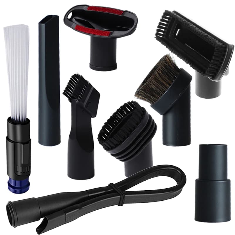 Buse de brosse d'aspirateur universelle 32 et 35mm, outil de nettoyage de tête de brosse, longue têt