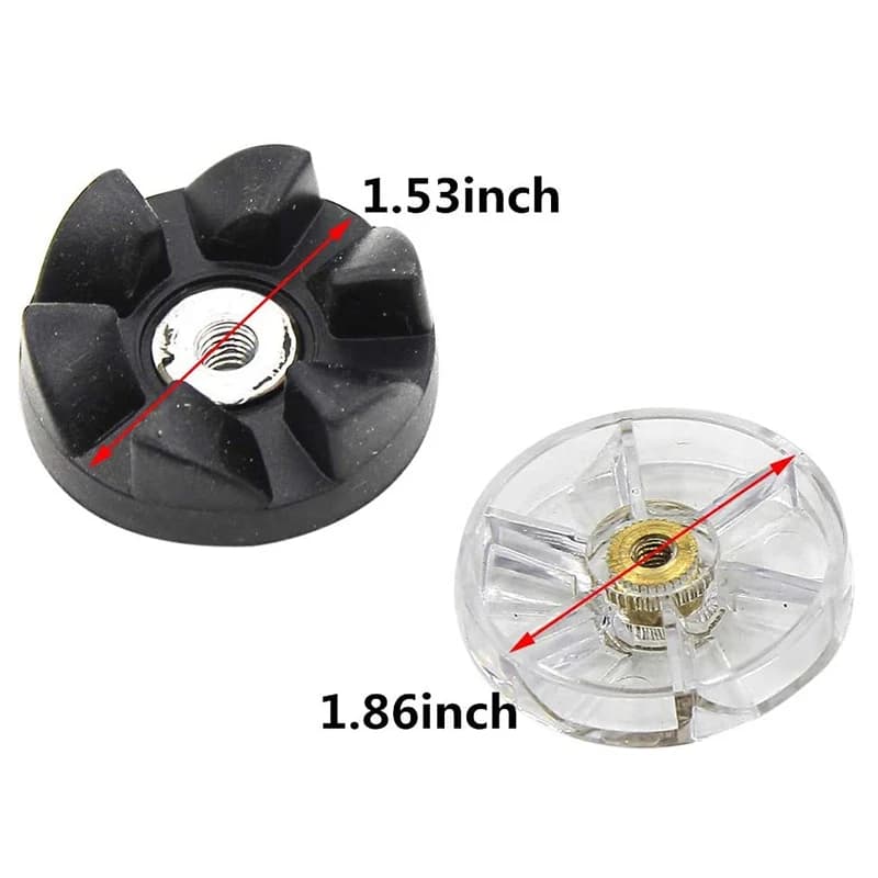Lot de 4 engrenages de rechange, compatibles avec les mélangeurs et presse-agrumes Nutribullet 600W 