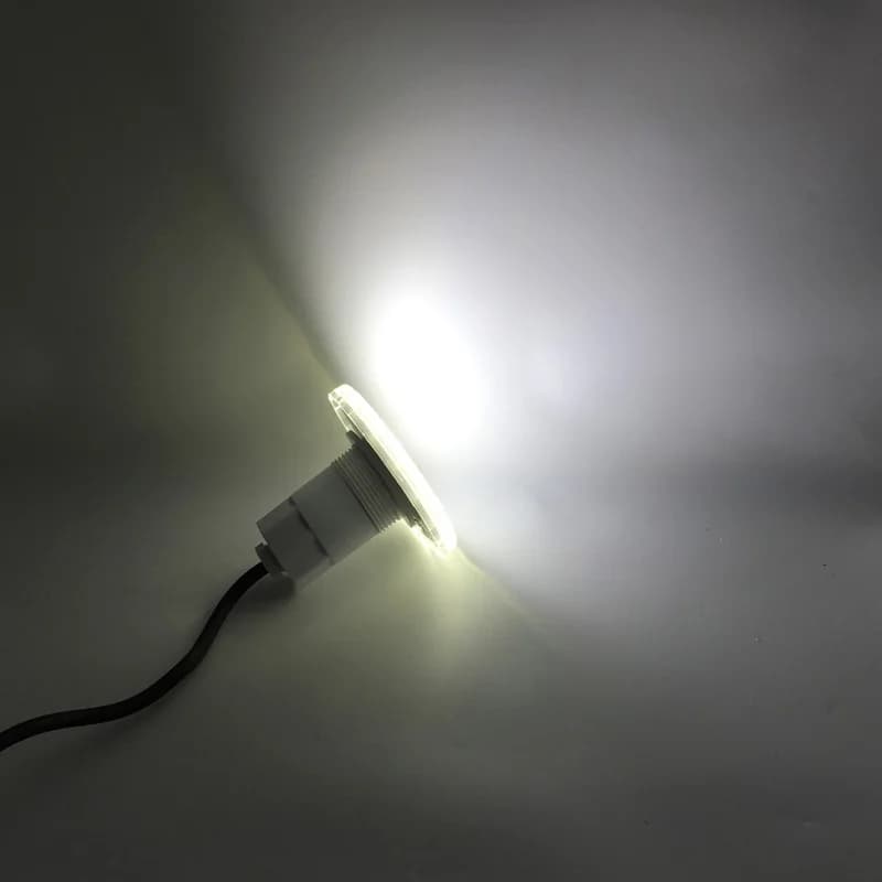 Éclairage sous-marin pour piscine, étanche conforme à la norme IP68, RVB, 15W, 12V, avec interrupteu