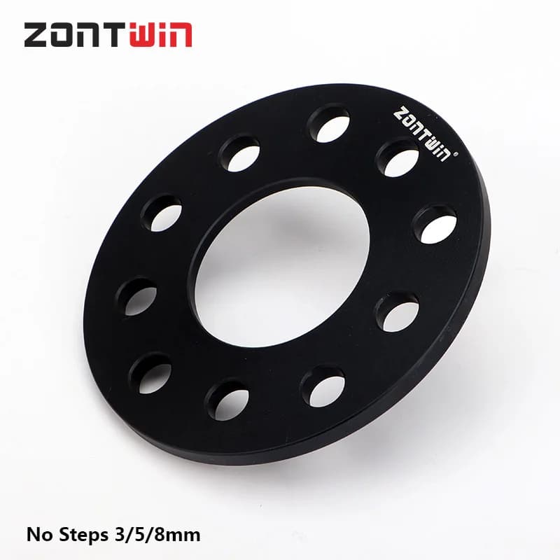 Adaptateurs d'espacement de roue PCD 5x1 0/5/8/12/15/20mm, 2 pièces, 5x112 CB 57.1mm, combinaison po