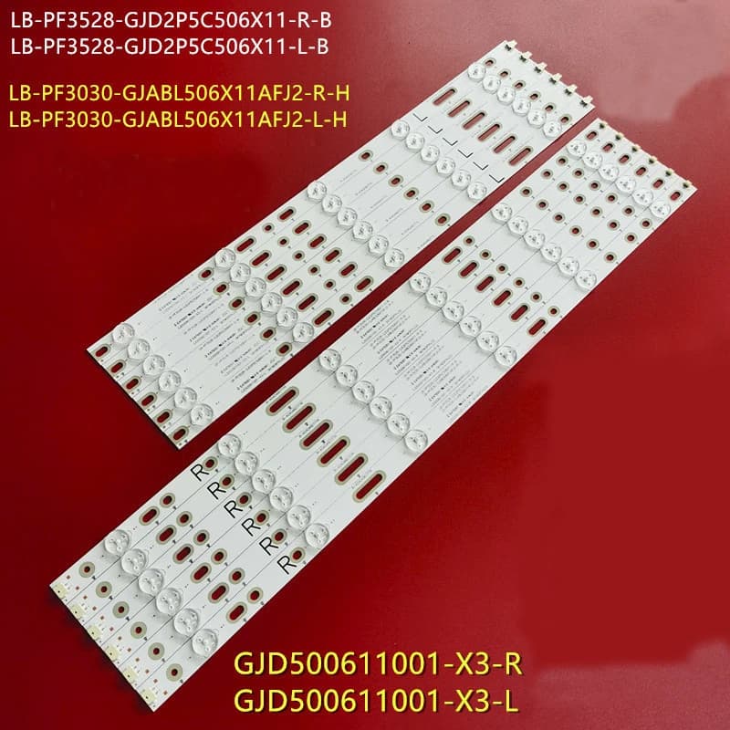 Bande lumineuse pour rétroéclairage LED philips TV, 49 pouces, T3, GJ-2K15-XM-D2P5C1-490-D611-C1, 49