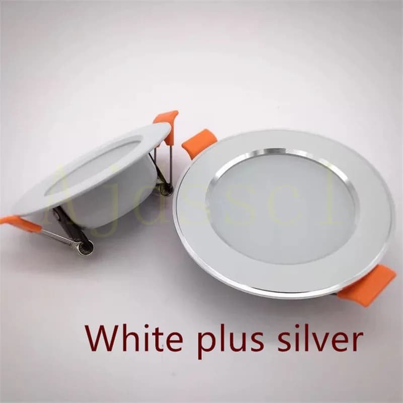LED Downlight 220V Dimmable trois couleurs gradation 5W 7W 9W 12W 15W encastré LED plafonnier Downli