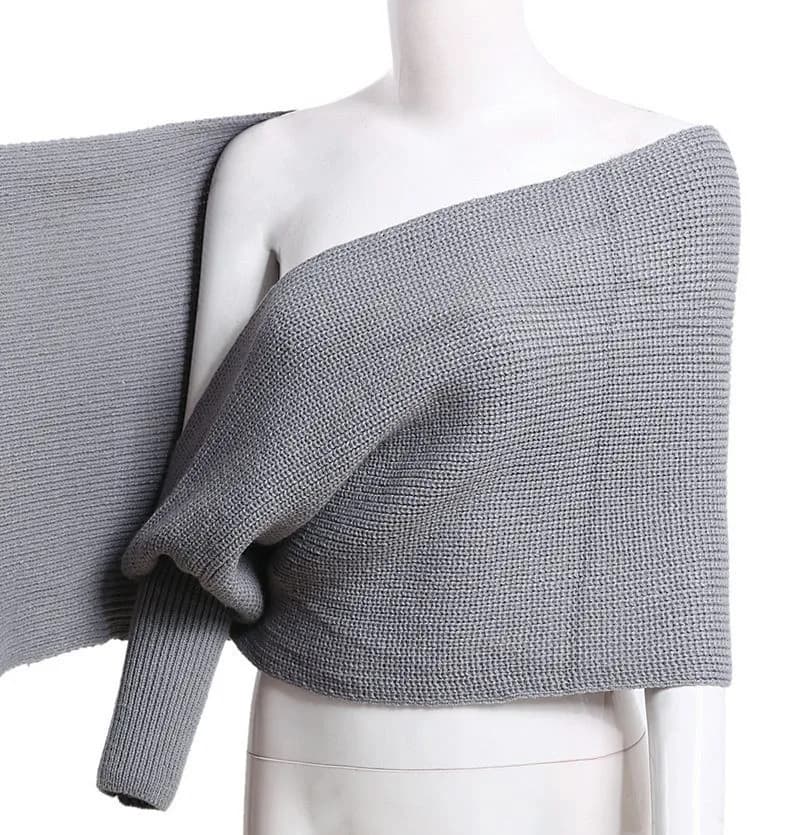 Pulls ronds à col en V pour femmes, écharpe sexy, châles à manches longues, écharpes chaudes pour fe