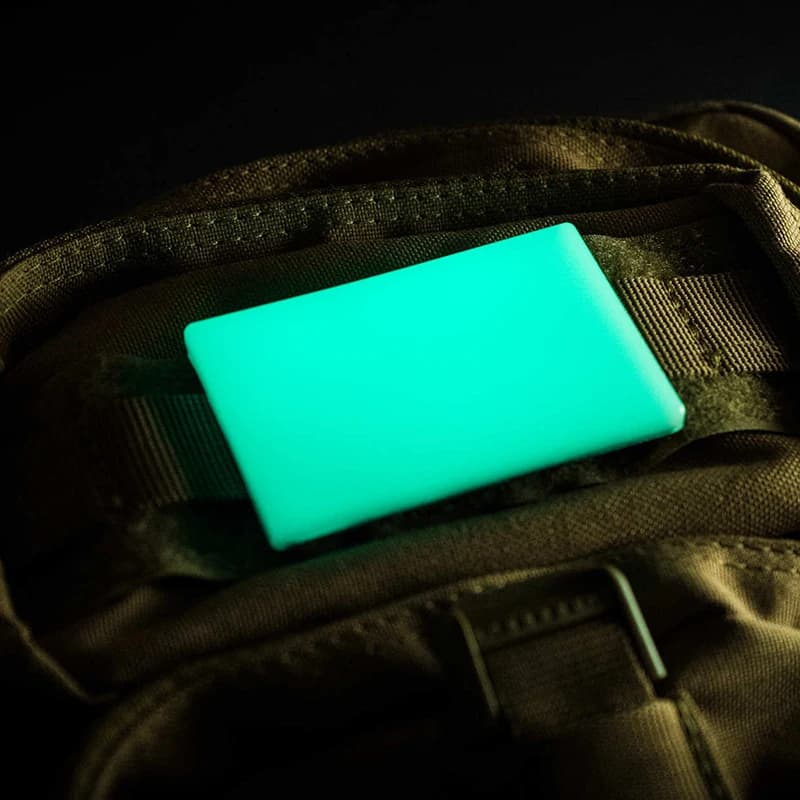Accessoires TEC qui brillent dans la nuit, guide lumineux, embrite BEACON Morale, Patch dur, marqueu