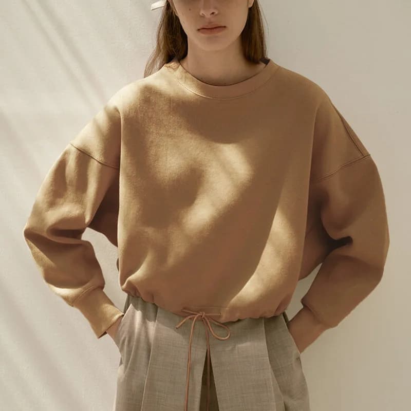 Respzed-Sweats à capuche à manches longues pour femmes, Sweat-shirt décontracté, Solide, Proximité, 