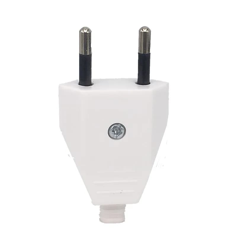 Prise électrique ue mâle femelle remplacement trou rechargeable prise deux pôles rallonge d'alimenta